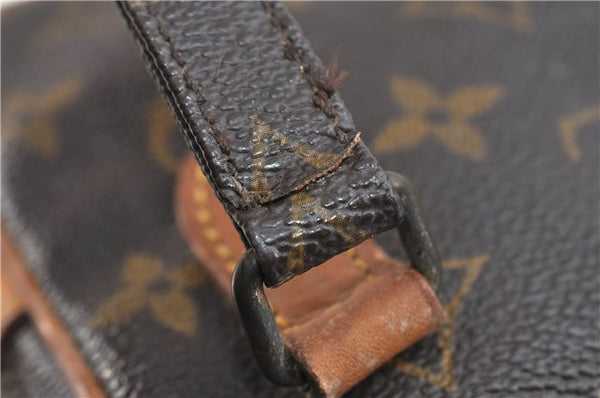 Auth Louis Vuitton Monogram Marly Bandouliere Shoulder Cross Bag M51828 LV 3721D