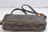 Auth Louis Vuitton Monogram Marly Bandouliere Shoulder Cross Bag M51828 LV 3721D