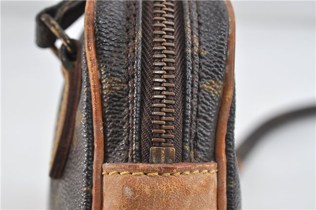 Auth Louis Vuitton Monogram Marly Bandouliere Shoulder Cross Bag M51828 LV 3721D