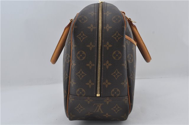 Authentic Louis Vuitton Monogram Deauville Hand Bag M47270 LV 3721E
