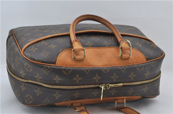 Authentic Louis Vuitton Monogram Deauville Hand Bag M47270 LV 3721E