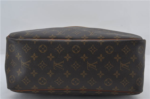 Authentic Louis Vuitton Monogram Deauville Hand Bag M47270 LV 3721E