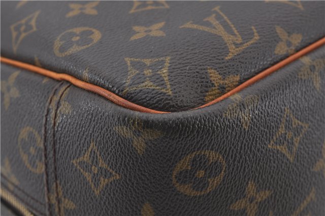 Authentic Louis Vuitton Monogram Deauville Hand Bag M47270 LV 3721E