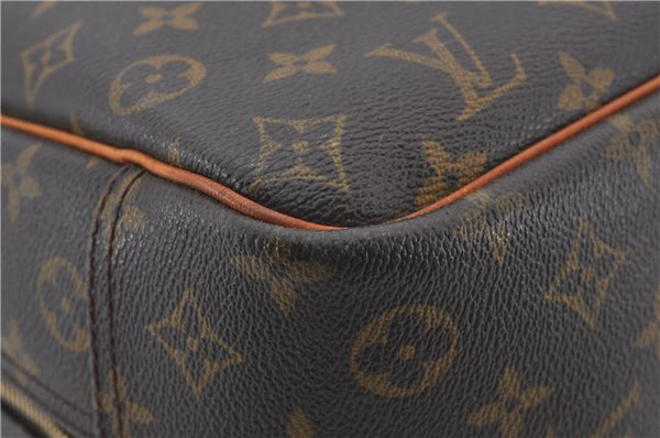 Authentic Louis Vuitton Monogram Deauville Hand Bag M47270 LV 3721E