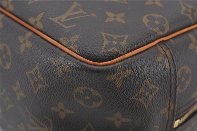Authentic Louis Vuitton Monogram Deauville Hand Bag M47270 LV 3721E