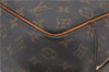 Authentic Louis Vuitton Monogram Deauville Hand Bag M47270 LV 3721E