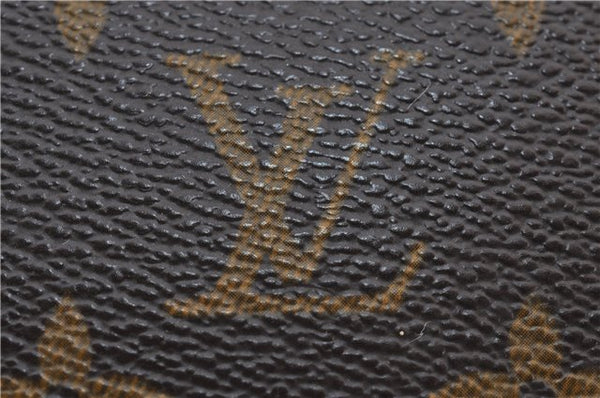 Authentic Louis Vuitton Monogram Deauville Hand Bag M47270 LV 3721E
