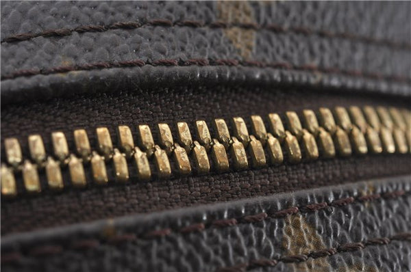 Authentic Louis Vuitton Monogram Deauville Hand Bag M47270 LV 3721E