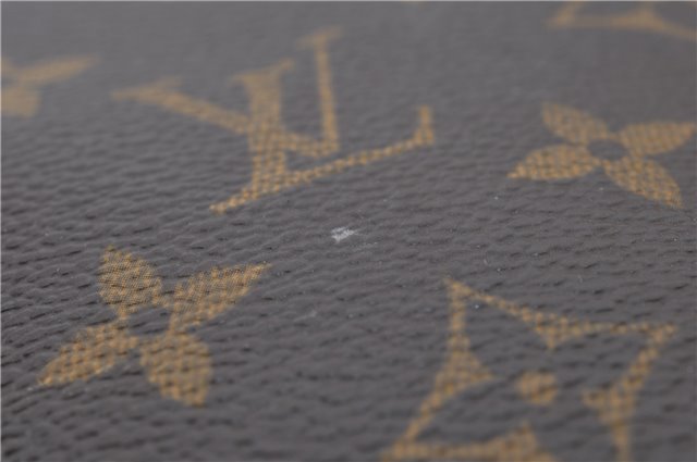 Authentic Louis Vuitton Monogram Deauville Hand Bag M47270 LV 3721E