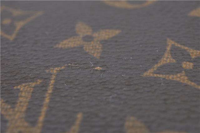 Authentic Louis Vuitton Monogram Deauville Hand Bag M47270 LV 3721E