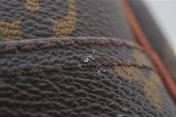 Authentic Louis Vuitton Monogram Deauville Hand Bag M47270 LV 3721E