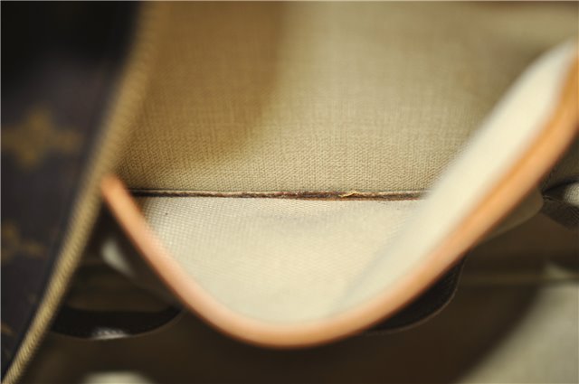 Authentic Louis Vuitton Monogram Deauville Hand Bag M47270 LV 3721E