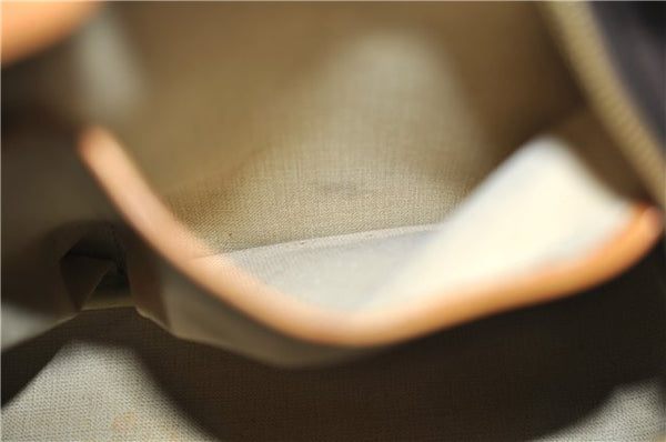 Authentic Louis Vuitton Monogram Deauville Hand Bag M47270 LV 3721E