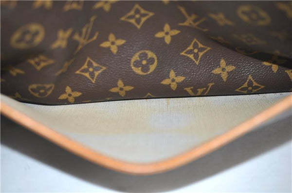 Authentic Louis Vuitton Monogram Deauville Hand Bag M47270 LV 3721E