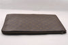 Auth Louis Vuitton Monogram Poche Documents Document Case Old Model Junk 3740I