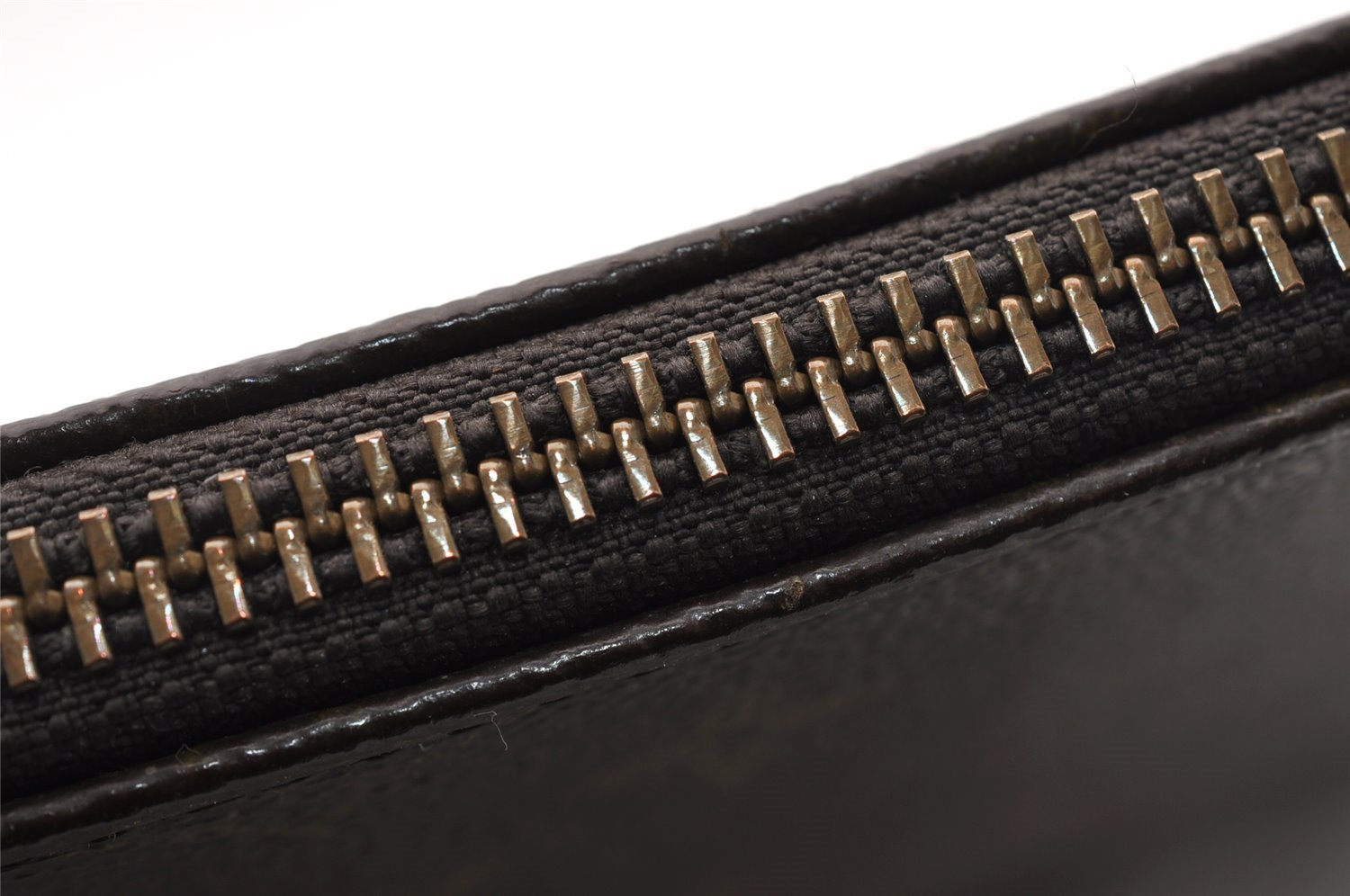 Auth Louis Vuitton Monogram Poche Documents Document Case Old Model Junk 3740I