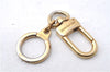 Authentic Louis Vuitton Charm Key Chain Anokre Gold M62694 LV 3742D