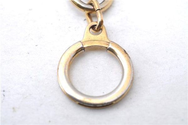 Authentic Louis Vuitton Charm Key Chain Anokre Gold M62694 LV 3742D