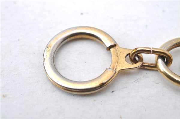 Authentic Louis Vuitton Charm Key Chain Anokre Gold M62694 LV 3742D