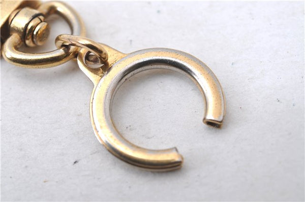 Authentic Louis Vuitton Charm Key Chain Anokre Gold M62694 LV 3742D