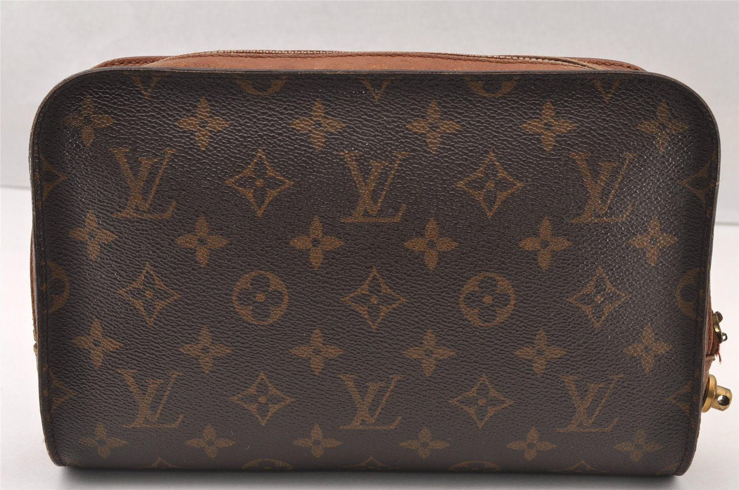 Authentic Louis Vuitton Monogram Orsay Clutch Hand Bag Purse M51790 Junk 3746I