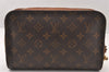 Authentic Louis Vuitton Monogram Orsay Clutch Hand Bag Purse M51790 Junk 3746I