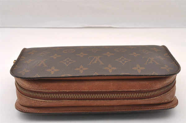 Authentic Louis Vuitton Monogram Orsay Clutch Hand Bag Purse M51790 Junk 3746I