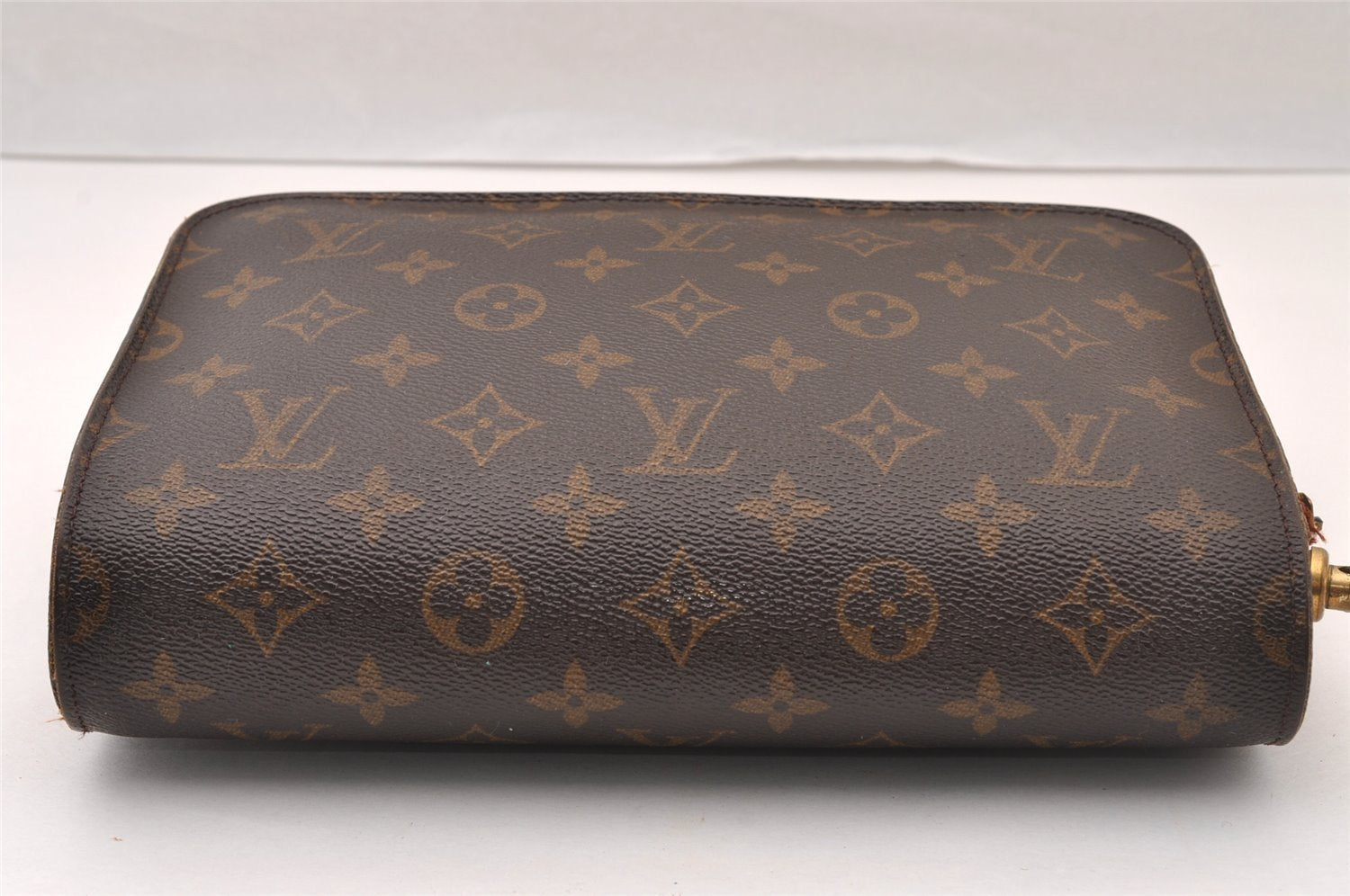 Authentic Louis Vuitton Monogram Orsay Clutch Hand Bag Purse M51790 Junk 3746I