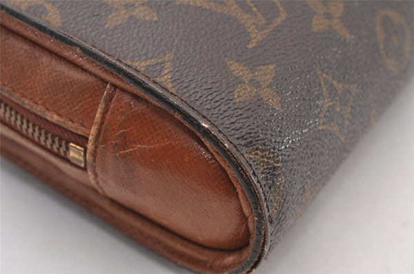 Authentic Louis Vuitton Monogram Orsay Clutch Hand Bag Purse M51790 Junk 3746I