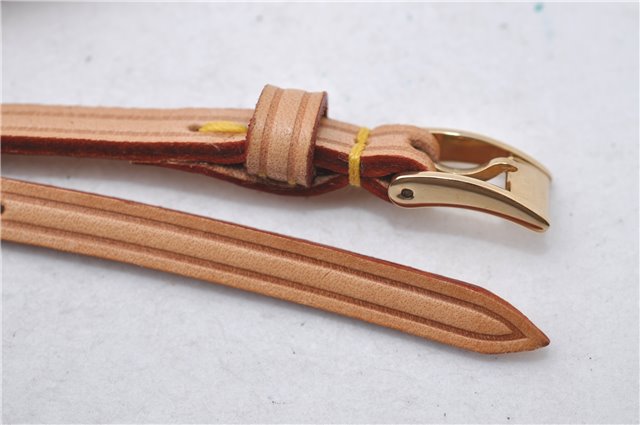 Authentic Louis Vuitton Leather Shoulder Strap Beige 48.8