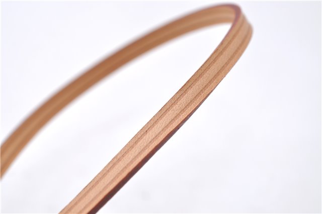 Authentic Louis Vuitton Leather Shoulder Strap Beige 48.8