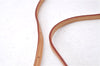 Authentic Louis Vuitton Leather Shoulder Strap Beige 48.8" LV 3750D