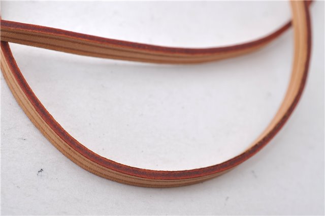 Authentic Louis Vuitton Leather Shoulder Strap Beige 48.8