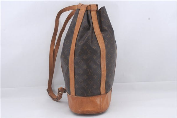 Authentic Louis Vuitton Monogram Randonnee GM Shoulder Bag M42244 LV 3760D