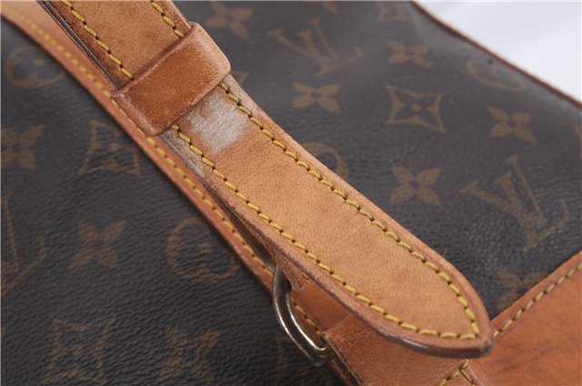 Authentic Louis Vuitton Monogram Randonnee GM Shoulder Bag M42244 LV 3760D