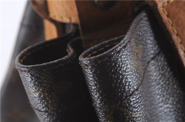 Authentic Louis Vuitton Monogram Randonnee GM Shoulder Bag M42244 LV 3760D