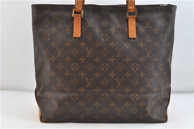 Authentic Louis Vuitton Monogram Cabas Mezzo Tote Bag M51151 LV 3763D