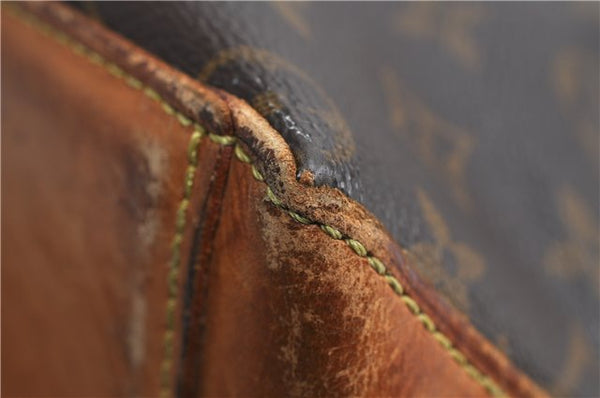 Authentic Louis Vuitton Monogram Cabas Mezzo Tote Bag M51151 LV 3763D