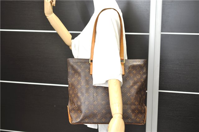 Authentic Louis Vuitton Monogram Cabas Mezzo Tote Bag M51151 LV 3763D