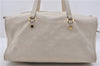 Auth Louis Vuitton Monogram Empreinte Anspire Shoulder Hand Bag Ivory LV 3765D