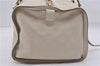 Auth Louis Vuitton Monogram Empreinte Anspire Shoulder Hand Bag Ivory LV 3765D