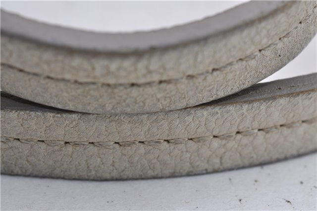 Auth Louis Vuitton Monogram Empreinte Anspire Shoulder Hand Bag Ivory LV 3765D