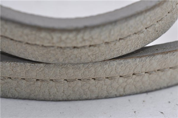 Auth Louis Vuitton Monogram Empreinte Anspire Shoulder Hand Bag Ivory LV 3765D