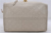 Auth Louis Vuitton Monogram Empreinte Anspire Shoulder Hand Bag Ivory LV 3765D