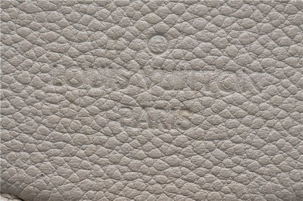 Auth Louis Vuitton Monogram Empreinte Anspire Shoulder Hand Bag Ivory LV 3765D