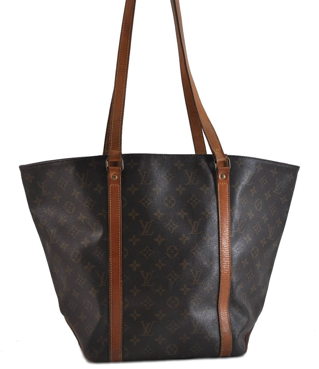 Authentic Louis Vuitton Monogram Sac Shopping PM Tote Bag M51108 LV 3767C