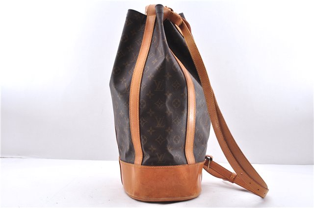 Authentic Louis Vuitton Monogram Randonnee GM Shoulder Bag M42244 LV 3774E