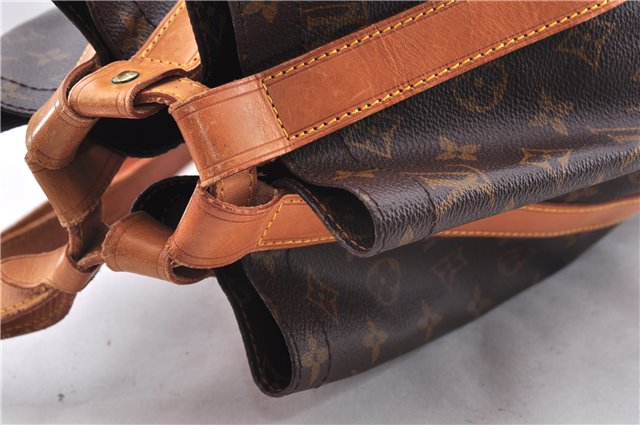 Authentic Louis Vuitton Monogram Randonnee GM Shoulder Bag M42244 LV 3774E