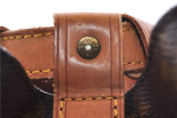 Authentic Louis Vuitton Monogram Randonnee GM Shoulder Bag M42244 LV 3774E