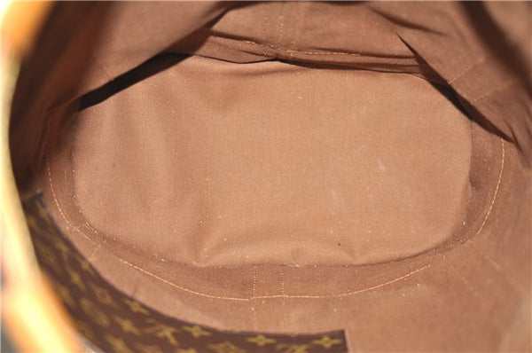 Authentic Louis Vuitton Monogram Randonnee GM Shoulder Bag M42244 LV 3774E